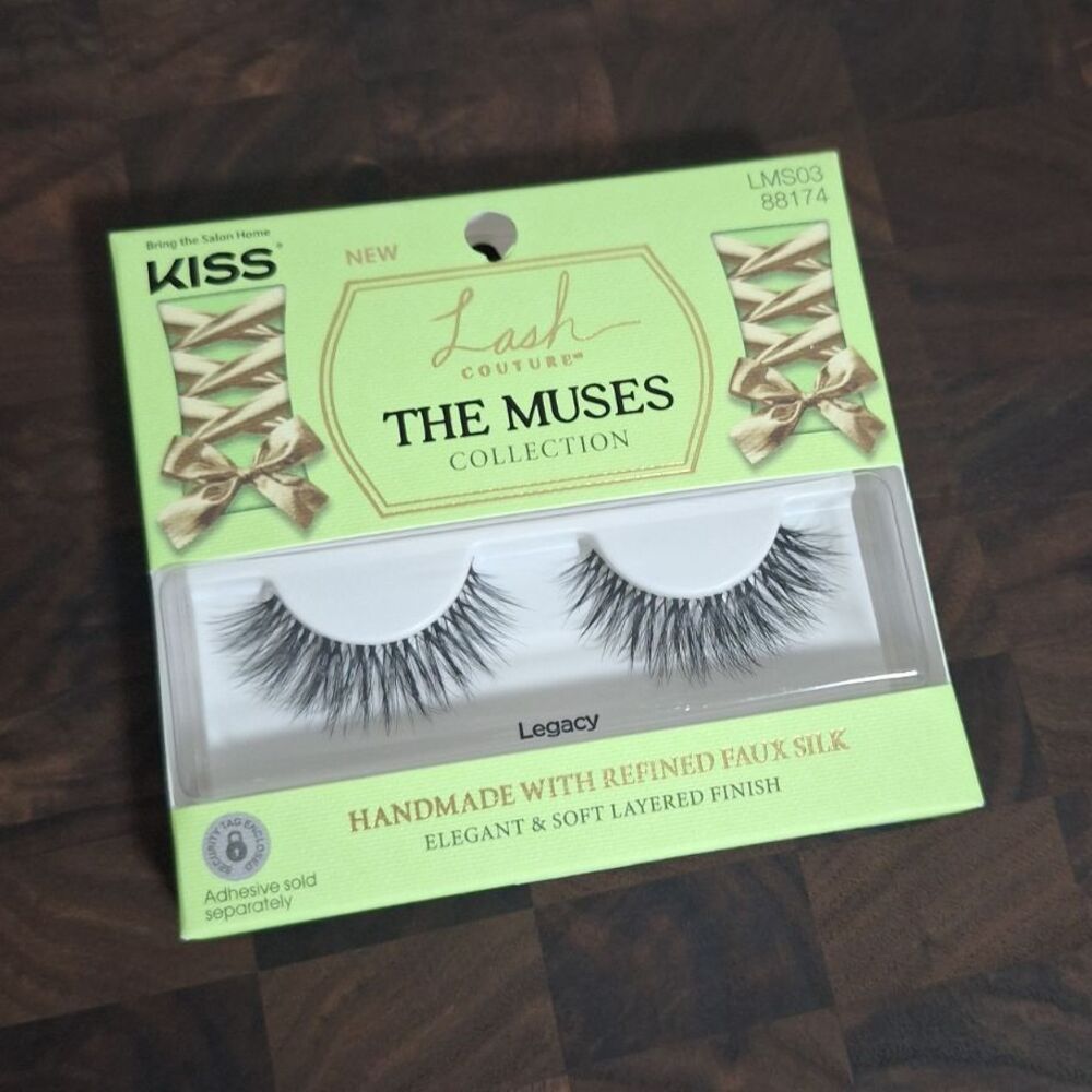 Kiss Lash Couture The Muses Collection Legacy Faux Silk Strip Eyelashes Soft Bl…